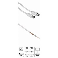 Hama H-11904 антенный (m-f) 85 дБ 1.5 м белый 