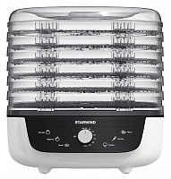 Сушилка для овощей и фруктов Starwind SFD3630 6под. 500Вт белый