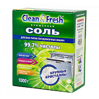 Clean&Fresh Соль гранулированная для ПММ 1кг