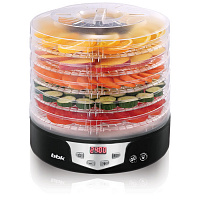 Сушилка для овощей и фруктов BBK BDH305D черный/серебро