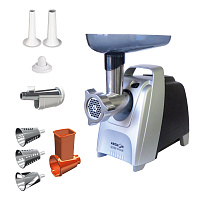 Мясорубка Аксион М 62.02 черн/сереб)