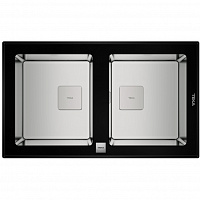 TEKA DIAMOND RS15 2B 86 BLACK с клапан-автоматом