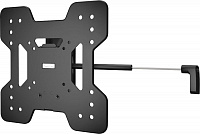 Кронштейн Hama TILT TV Premium черный(00118051)