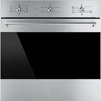 Встраиваемый газовый духовой шкаф SMEG SF6341GVX